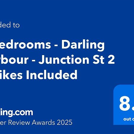 3 Bedrooms - Darling Harbour - Junction St Сидней Экстерьер фото