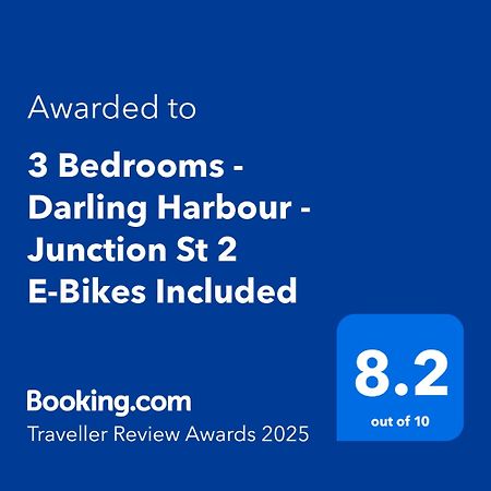3 Bedrooms - Darling Harbour - Junction St Сидней Экстерьер фото