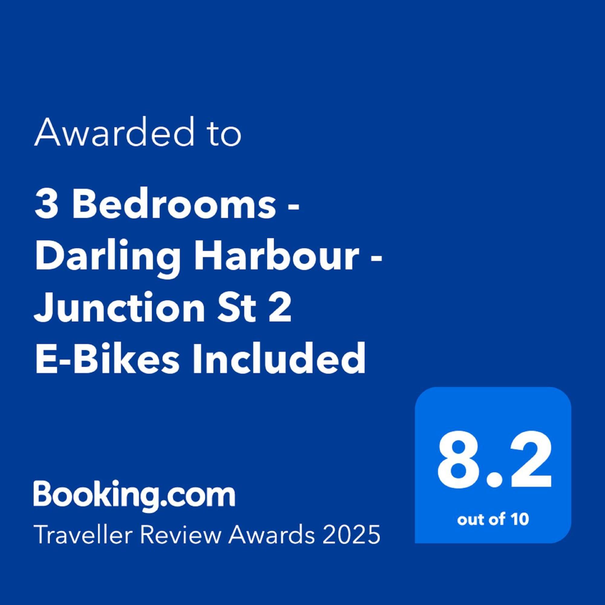 3 Bedrooms - Darling Harbour - Junction St Сидней Экстерьер фото